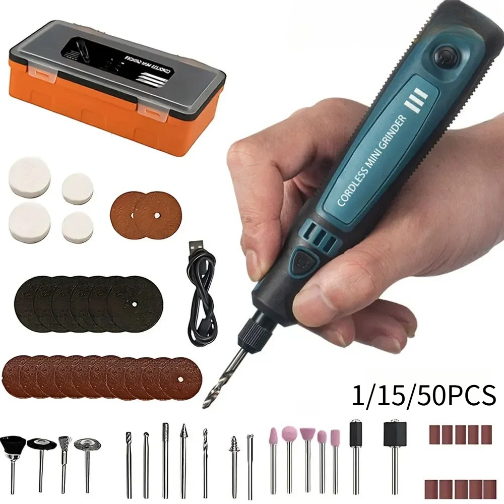 Chisel Set Wood - USB Cordless Electric Grinder Portable Carving