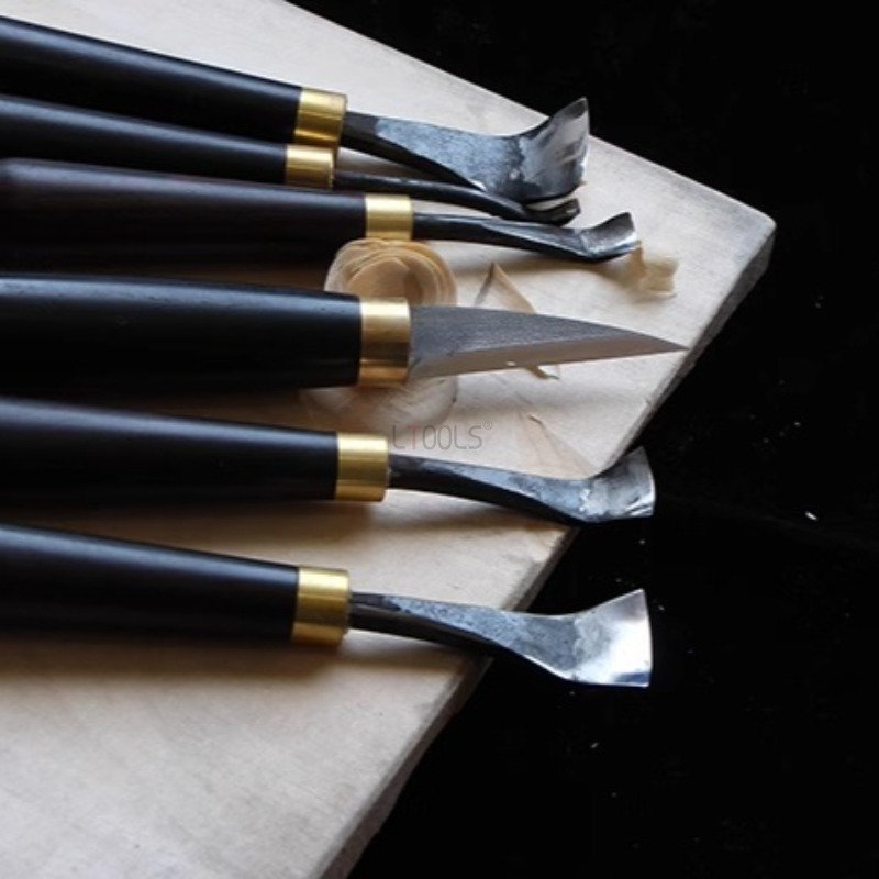 Chisel Set Wood - Woodworking DIY Spoon Digging Knife Precision