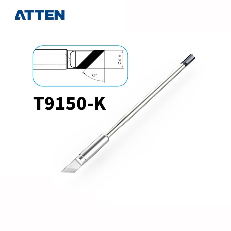 Tools For Welding Workshop - ATTEN T9150-K/B/3C/5C/6.5C/3.2D/4.6D/6.5D Soldering Tip for ST-1509