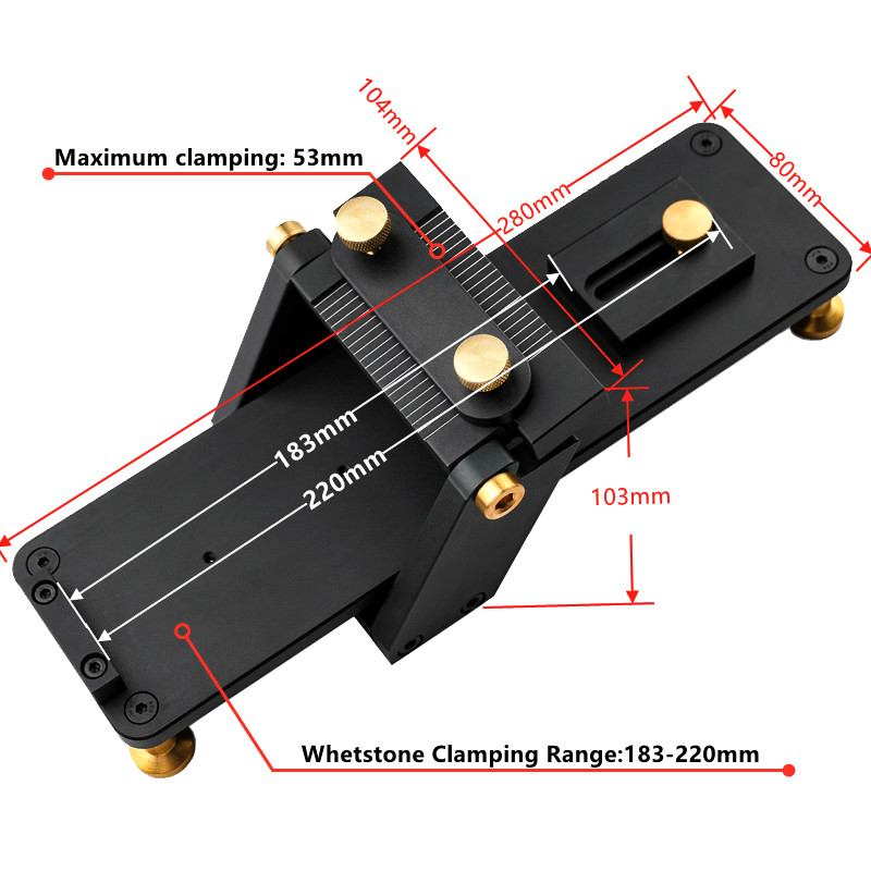 Aluminum Fixed Angle Whetstone - đánh giá và giá Chisel Set Wood