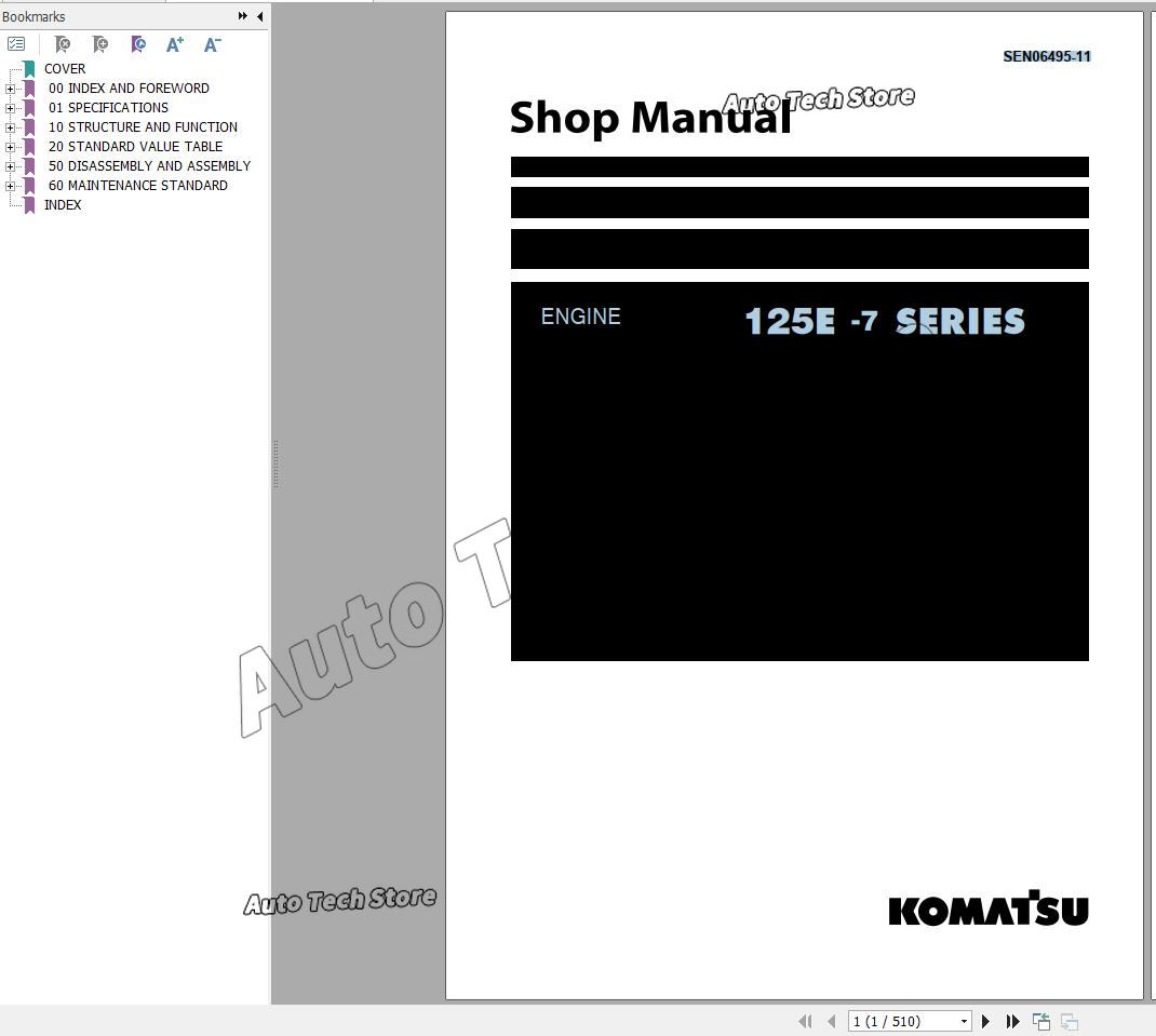 For Komatsu Diesel Engine Shop - đánh giá và giá Workshop Tools Pdf
