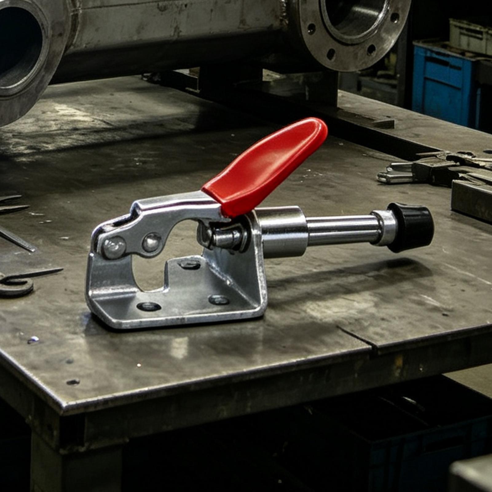 Horizontal Toggle Clamp 45kg H - đánh giá và giá Tools For Welding Workshop