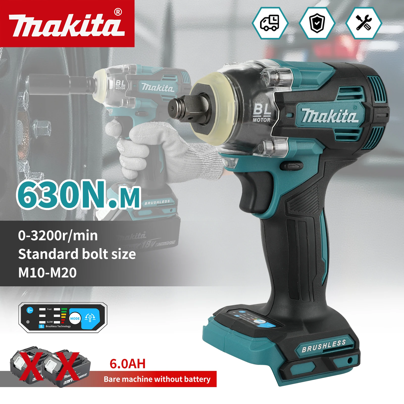 For Makita TW004G Impact Wrenc - đánh giá và giá Workshop Tools Uses