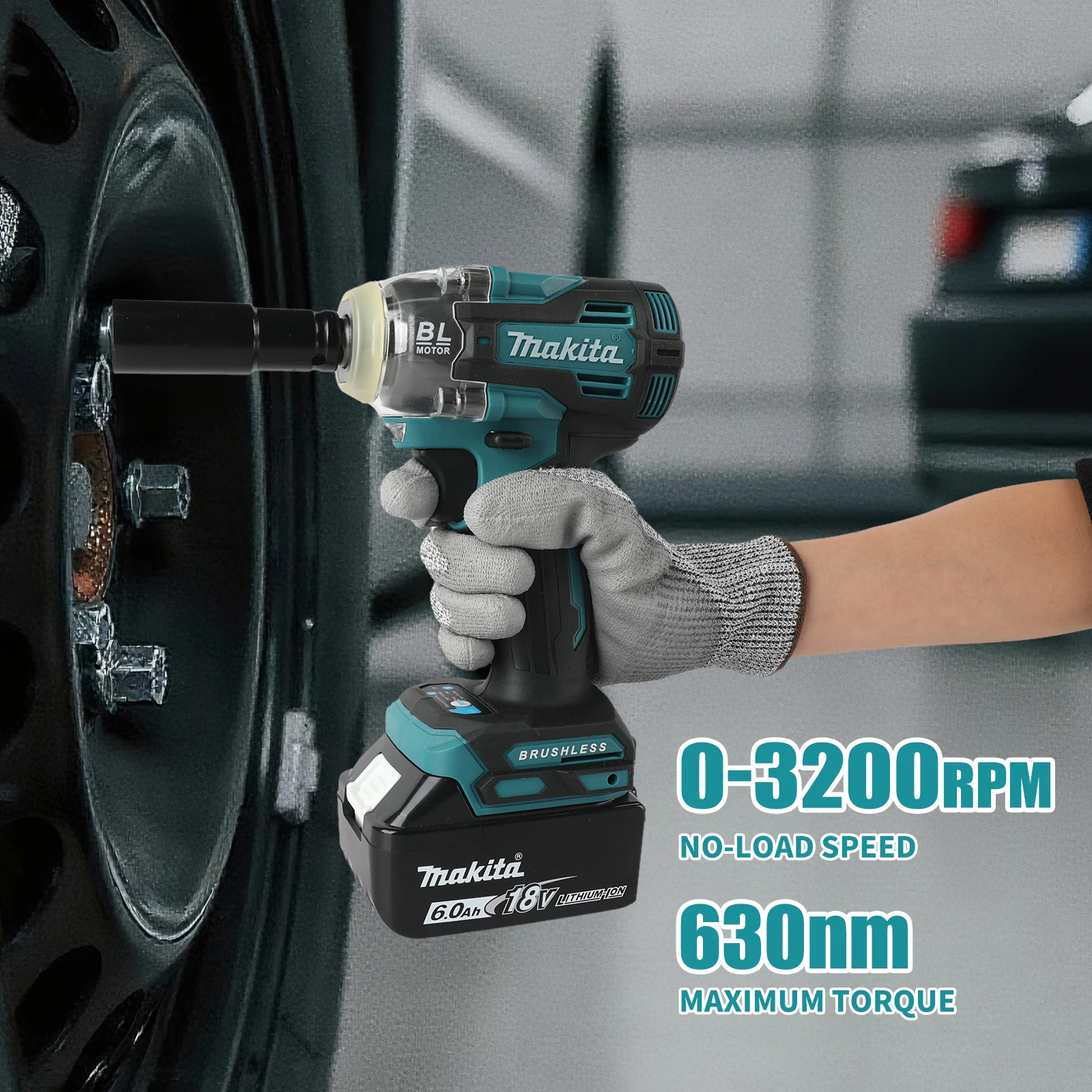 For Makita TW004G Impact Wrenc - đánh giá và giá Workshop Tools Uses