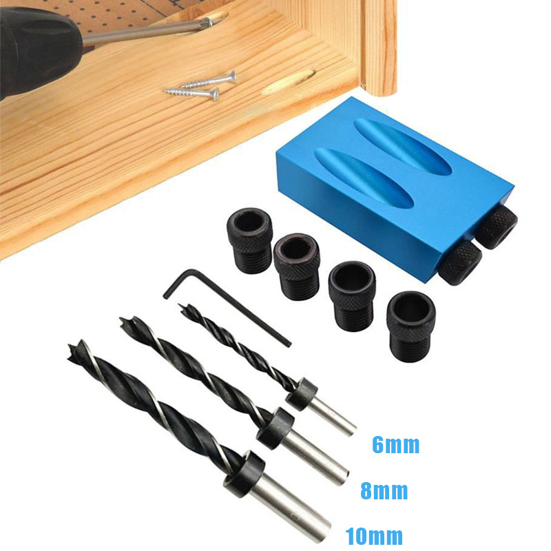 7/14pcs 15 Degress Oblique Hol - đánh giá và giá Pocket Hole Jig