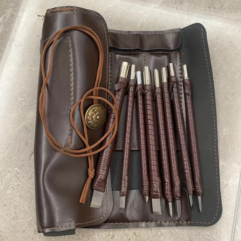 ‌8pcs Tungsten Steel Carving C - đánh giá và giá Chisel Set Wood