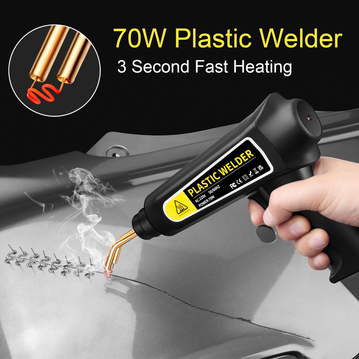 70W Plastic Welder Repair Kit, - đánh giá và giá Tools For Welding Workshop