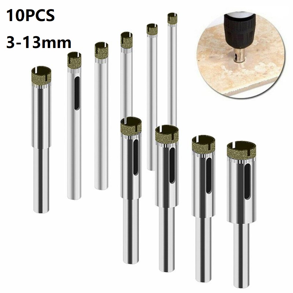 10PCS 3mm-14mm Diamond Coated  - đánh giá và giá Pocket Hole Jig