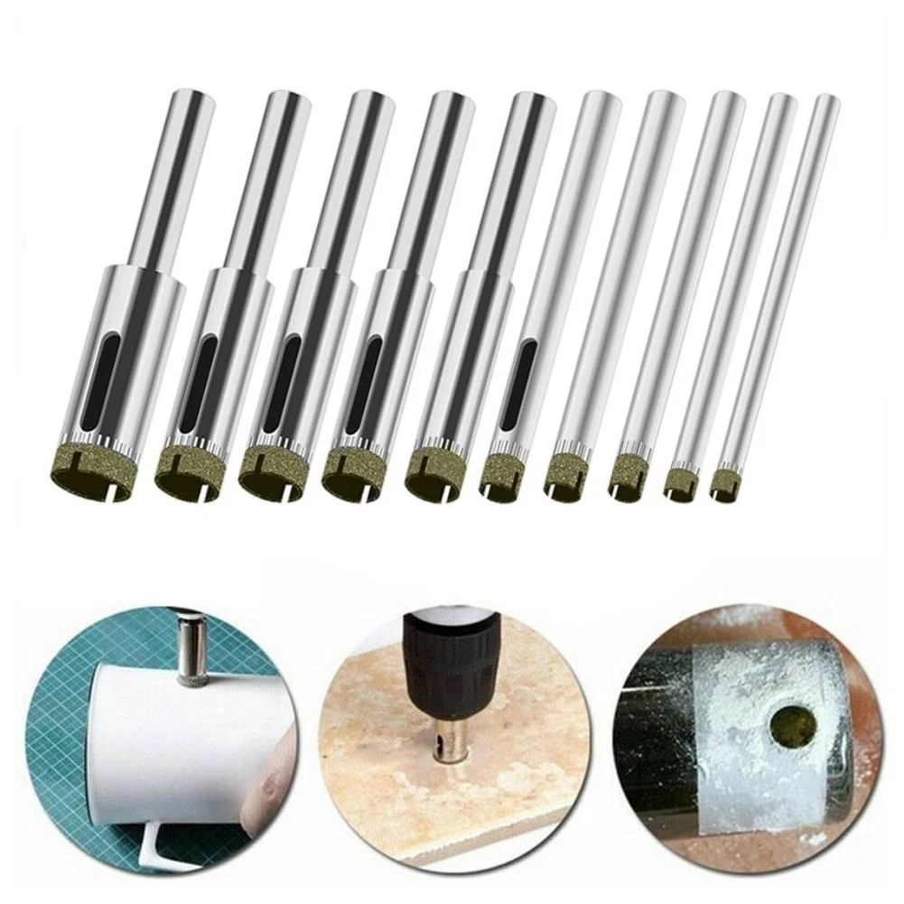 10PCS 3mm-14mm Diamond Coated  - đánh giá và giá Pocket Hole Jig