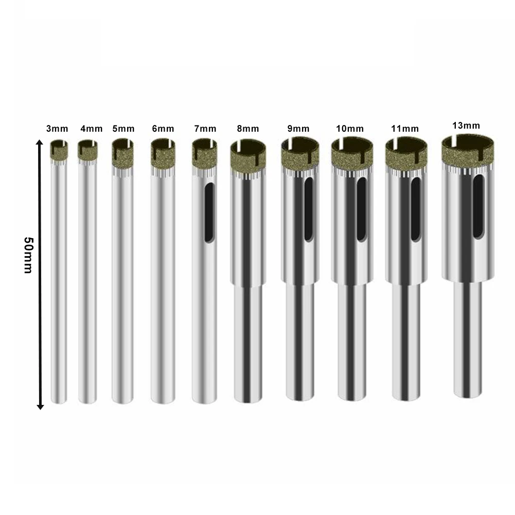 10PCS 3mm-14mm Diamond Coated  - đánh giá và giá Pocket Hole Jig