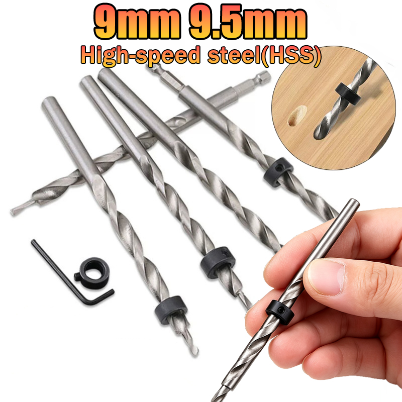 Twist Step Drill Bit with Stop - đánh giá và giá Pocket Hole Jig