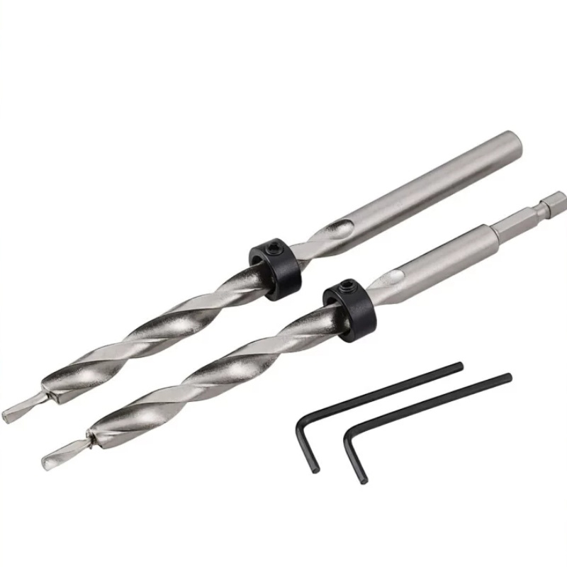 Twist Step Drill Bit with Stop - đánh giá và giá Pocket Hole Jig