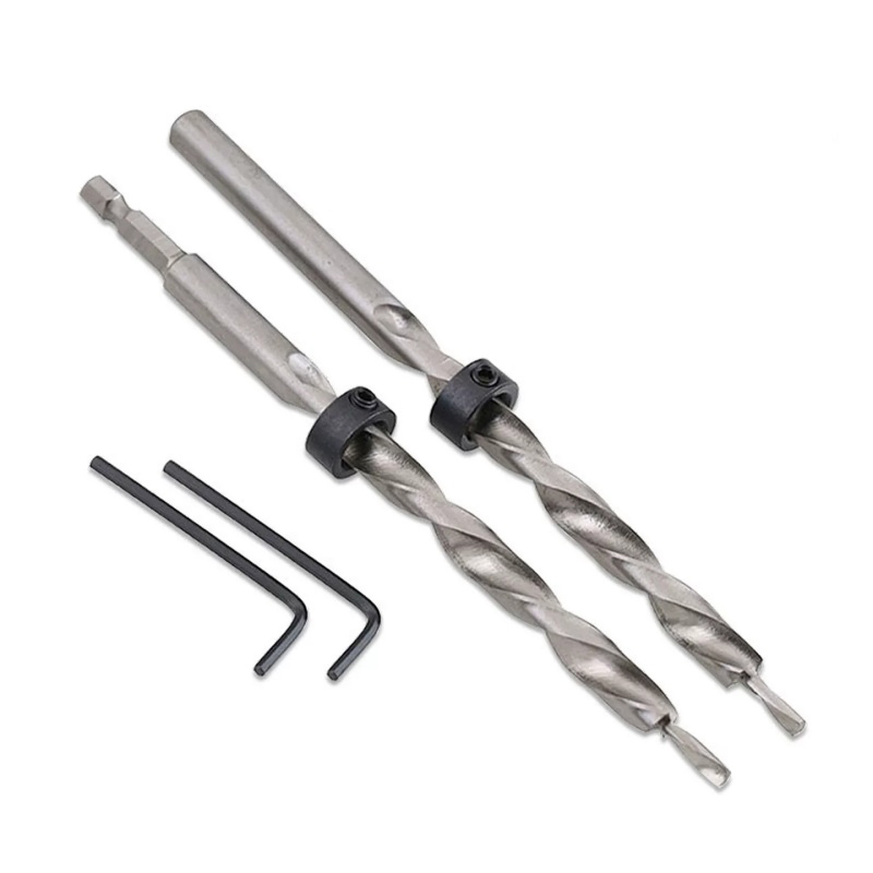 Twist Step Drill Bit with Stop - đánh giá và giá Pocket Hole Jig